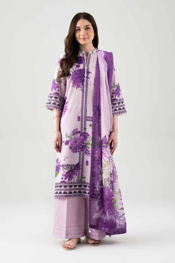 3 Piece - Digital Printed Suit