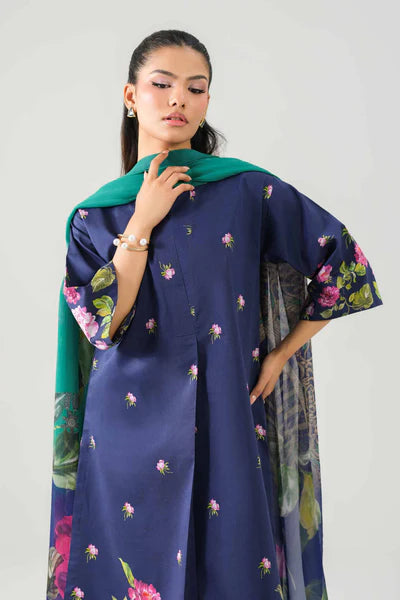 3 Piece - Digital Printed Suit