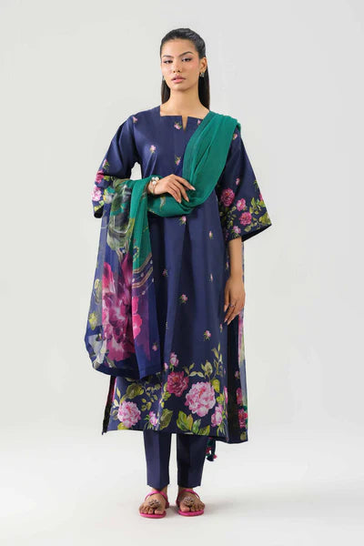3 Piece - Digital Printed Suit