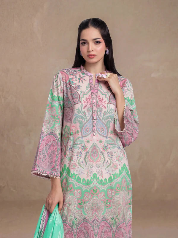 3 Piece - Digital Printed Suit