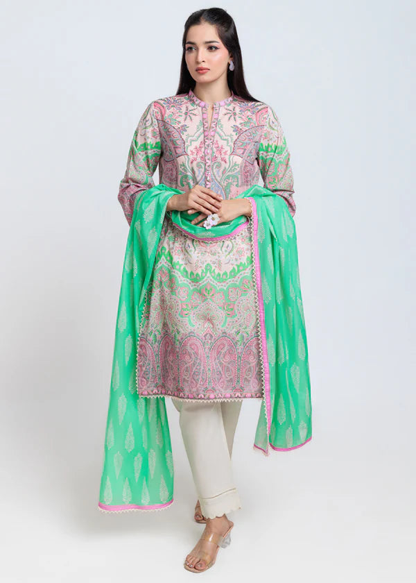 3 Piece - Digital Printed Suit