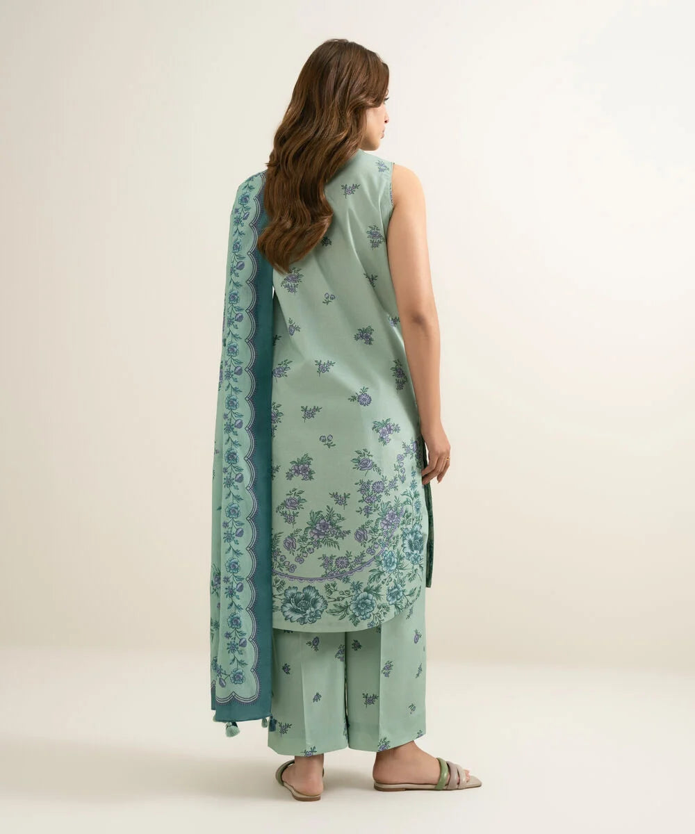 3 Piece - Printed Lawn Suit