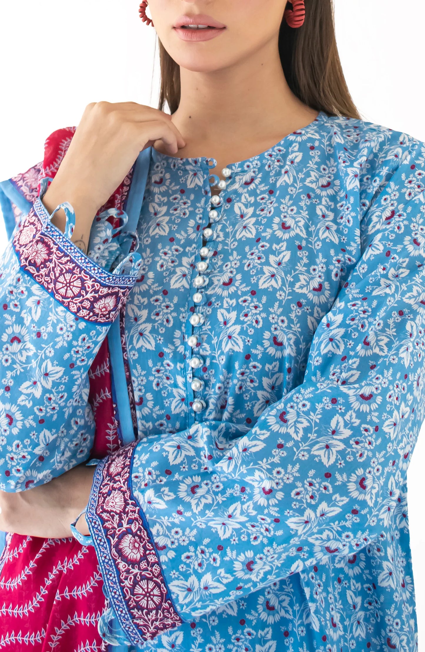 UNSTITCHED | 3 Piece | Printed Lawn