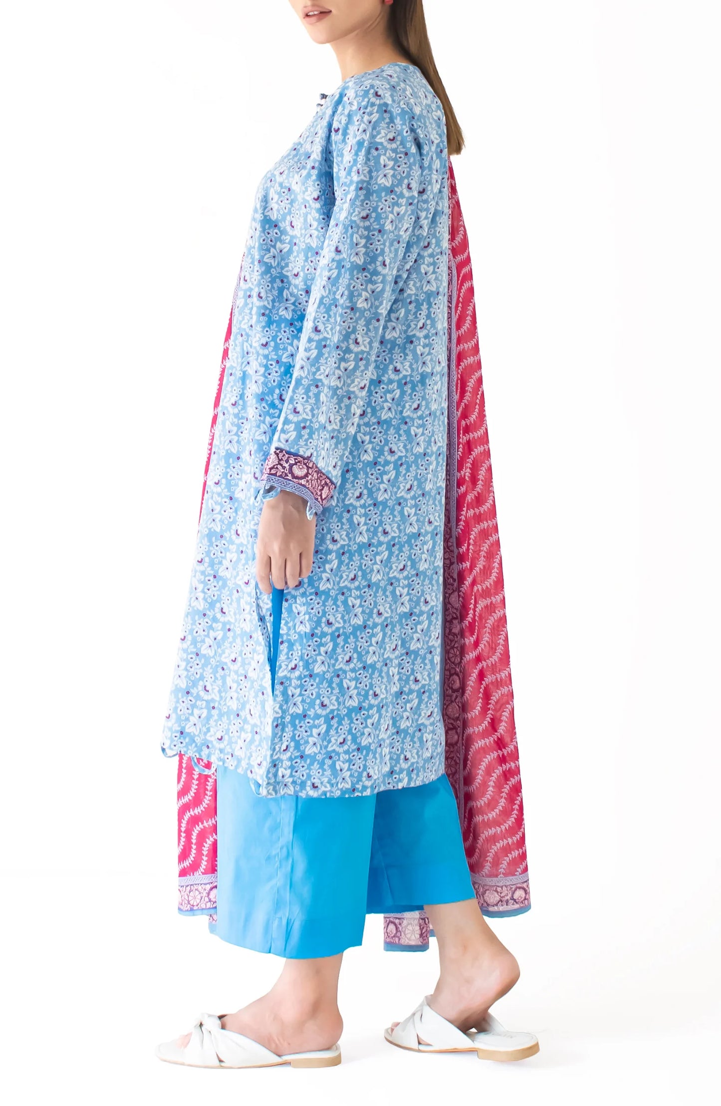 UNSTITCHED | 3 Piece | Printed Lawn