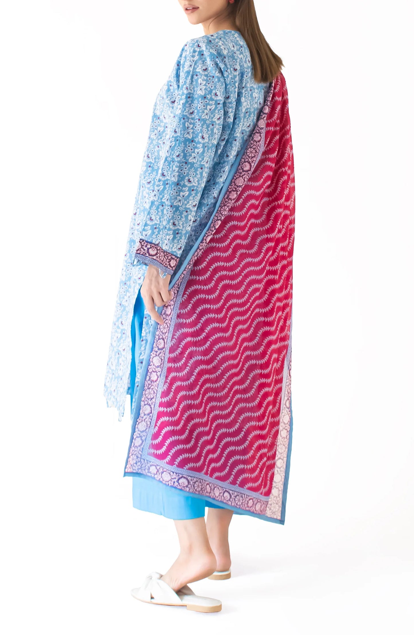 UNSTITCHED | 3 Piece | Printed Lawn