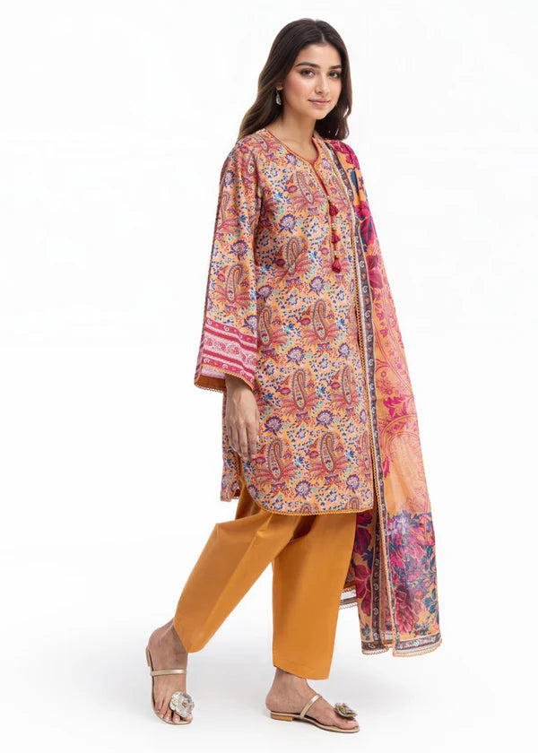 3 Piece - Digital Printed Suit